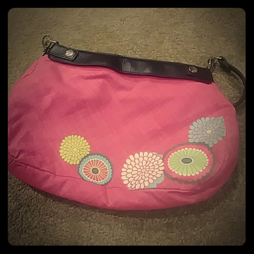 Thirty one skirt purse in bubble bloom